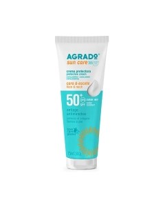 Крем солнцезащитный Agrado для лица и области декольте SPF50+