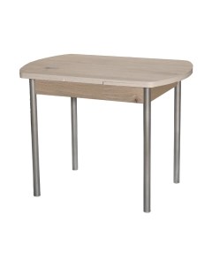 Обеденный стол М2 ДП1-02-04 100-160x67 Древпром