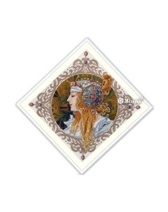 Набор для вышивания Блондинка. Альфонс Муха / K-141 Merejka