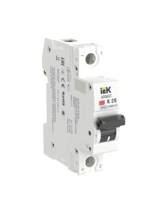 Выключатель автоматический IEK AR-M06N-1-K020DC Iek