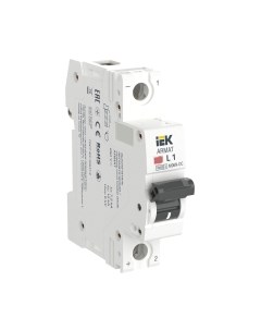 Выключатель автоматический IEK AR-M06N-1-L001DC Iek