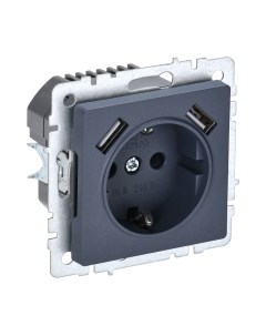 Розетка IEK Brite BR-R14-16-U21-D31-K35 Iek