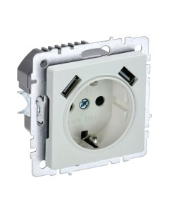 Розетка Brite BR-R14-16-U21-D31-K36 Iek