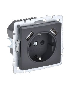 Розетка IEK Brite BR-R14-16-U21-D31-K53 Iek