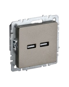 Розетка IEK Brite BR-U21-D31-K37 Iek