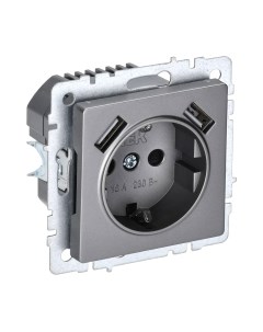 Розетка IEK Brite BR-R14-16-U21-D31-K46 Iek