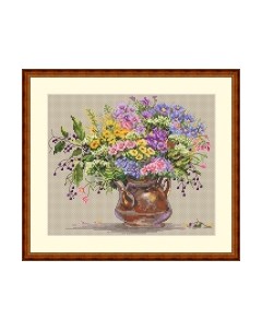 Набор для вышивания Полевые цветы / K-16 Merejka