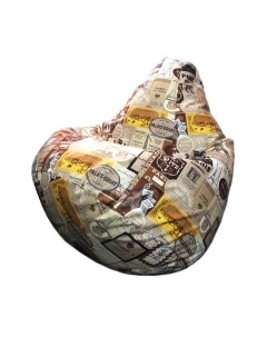 Бескаркасное кресло Flagman Груша Макси XXL Г2.5-148