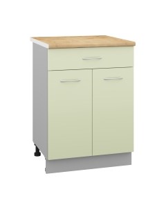 Шкаф-стол кухонный Кортекс-мебель Корнелия Лира НШ60р1ш