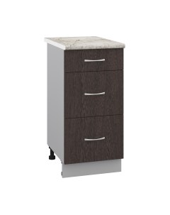 Шкаф-стол кухонный Кортекс-мебель Корнелия Лира НШ40р3ш