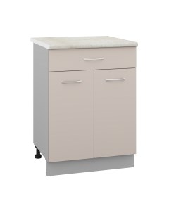 Шкаф-стол кухонный Кортекс-мебель Корнелия Лира НШ60р1ш