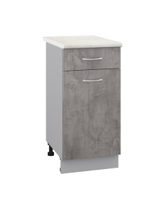 Шкаф-стол кухонный Кортекс-мебель Корнелия Лира НШ40р1ш