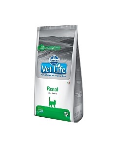 Сухой ветеринарный корм для кошек Farmina Vet Life Renal