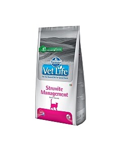 Сухой ветеринарный корм для кошек Farmina Vet Life Struvite Management