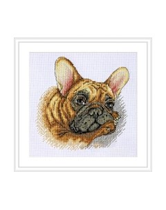 Набор для вышивания Французский бульдог / K-114 Merejka