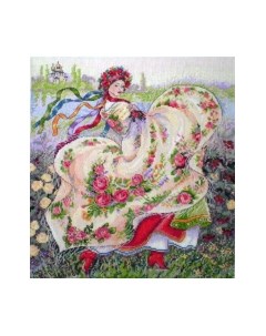 Набор для вышивания Праздничный шарф / K-15 Merejka