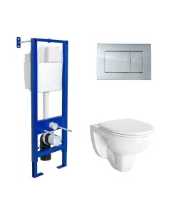 Унитаз подвесной с инсталляцией Gamma / 042429 Berges