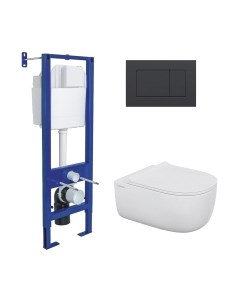 Унитаз подвесной с инсталляцией Berges Ego / 043360