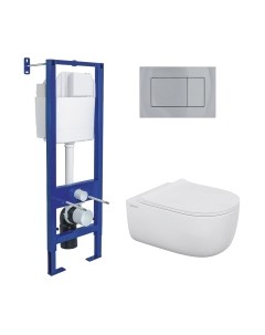 Унитаз подвесной с инсталляцией Berges Ego / 043359