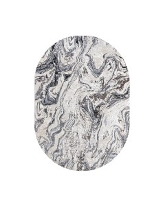 Коврик Bossan Rome B134A-VIZON-BEJ-OVAL