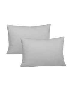 Комплект наволочек АртПостель Серый на молнии / 257 Артпостель