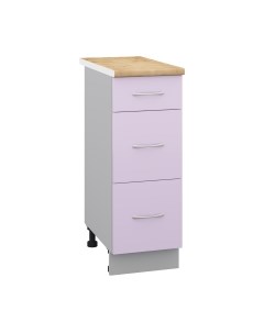 Шкаф-стол кухонный Кортекс-мебель Корнелия Лира НШ30р3ш