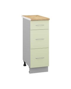 Шкаф-стол кухонный Кортекс-мебель Корнелия Лира НШ30р3ш