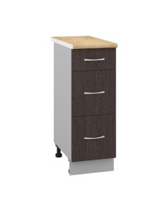 Шкаф-стол кухонный Кортекс-мебель Корнелия Лира НШ30р3ш