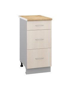 Шкаф-стол кухонный Корнелия Лира НШ40р3ш Кортекс-мебель