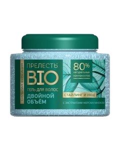 Гель для укладки волос С экстрактом морских минералов Сильная фиксации Прелесть био