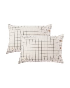 Комплект наволочек Клетка / 4938021 Этель