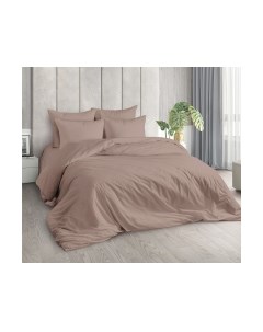 Комплект постельного белья Царство сновидений Поплин Кофе 1.5 / 150-0040