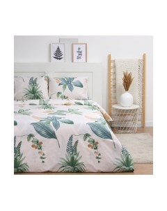 Комплект постельного белья Love Life Тропики Евро / 10416704 Love life