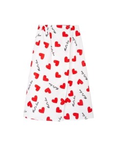 Полотенце Доляна Сердечки 80x150 / 5472039