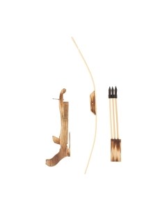 Арбалет игрушечный Малый. 3 стрелы в колчане / 2823004 Sima-land