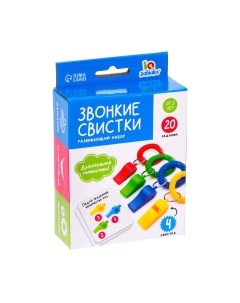 Развивающий игровой набор IQ Звонкие свистки / 7602401 Zabiaka