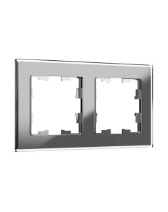 Рамка для выключателей и розеток IEK Brite BR-M22-G-K03 Iek