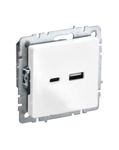 Розетка IEK Brite BR-U22-018-K01 Iek