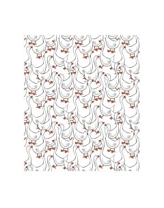 Простыня С принтом 160x200 / bsr_10454 Ambesonne