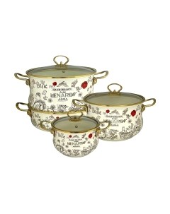 Набор кухонной посуды Lenardi Птичий дворик 776-015