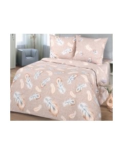 Комплект постельного белья Milanika Перья Евро Миланика