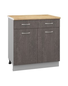 Шкаф-стол кухонный Кортекс-мебель Корнелия Лира НШ80р1ш