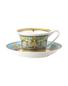 Чашка с блюдцем Versace Prestige Gala Le Bleu / 19325-403638-14640