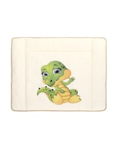 Пеленальный матрас Bambola Люкс Дракоша 80x65 / 7877