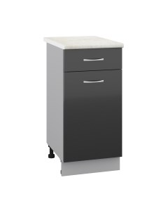 Шкаф-стол кухонный Кортекс-мебель Корнелия Лира НШ40р1ш