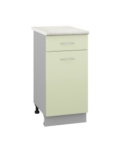 Шкаф-стол кухонный Кортекс-мебель Корнелия Лира НШ40р1ш