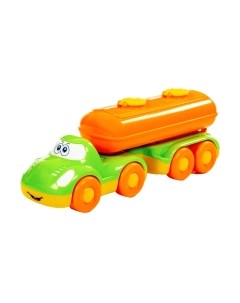 Автомобиль игрушечный Полесье Автомобиль с полуприцепом-цистерной Дружок / 48493