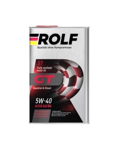 Моторное масло Rolf GT SAE 5W40 / 322234
