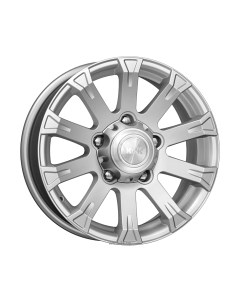 Литой диск K&K Байкал (КС601) 16x7" 5x139.7мм DIA 108.5мм ET 35мм Блэк платинум K&k