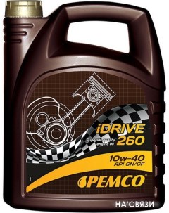 Моторное масло iDRIVE 260 10W-40 API SN/CF 5л Pemco